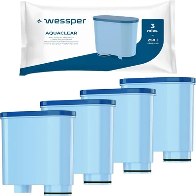 Wessper Waterfilter voor Koffieapparaat, Actief Koolstoffilter | Compatibel met Actief Koolstof voor Koffiezetapparaten