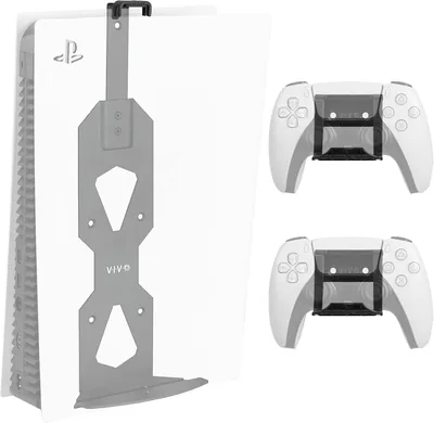 VIVO Steel Wall Mount for PS5 - Vertical Display, 2 Controllers - Best Deal