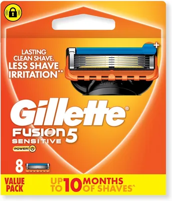 Gillette Fusion Power Razor Blades, 8 Count Best Deal