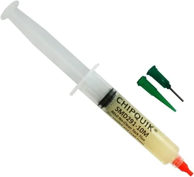 Chip Quik SMD291 Tack Flux No-Clean Syringe 10g