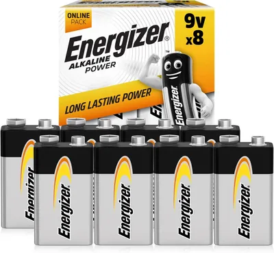 Energizer 9V Battery (8 Pack) Best Deal