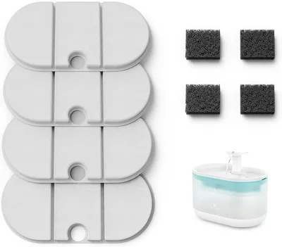 PETLIBRO 4 Packs Water Fountain Filters PLWF002, 2 Months Set