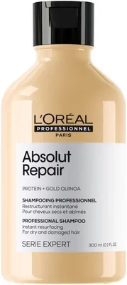 L'Oréal Professionnel - Restructuration Instantanée Absolut Repair pour Homme & Femme - Réparation Capillaire Éclatante - 77% de Dommage en Moins - Meilleure Offre