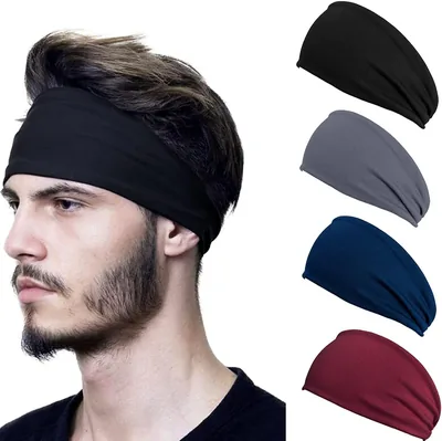 Diademas Deportivas DQST con Bandas Elásticas, 4 Colores, 15% de Descuento