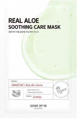 SOME BY MI Real Aloe Soothing Care Mask, 20g | Best Deal