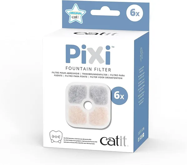 Filtres de remplacement Catit Pixi 43722 pour fontaine à eau Catit Pixi (6 pièces) - 53% de réduction