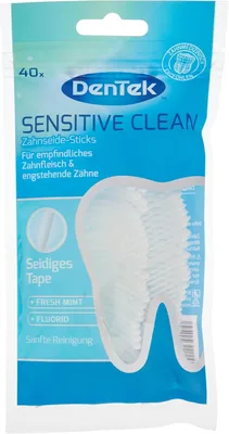 Dentek Sensitive Clean Wykałaczki Dentystyczne, 40 szt.