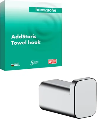 Hansgrohe AddStoris 1-inch Single Hook Chrome 41742000 Best Deal