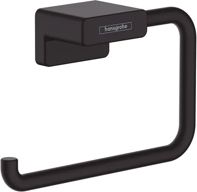Hansgrohe AddStoris 6-inch Roll Holder, Matte Black, 33% Off