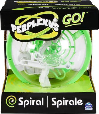 Perplexus GO! - Kurs 3D z Labiryntem Rookie 35 wyzwań - Gra akcja i refleks - Model losowy