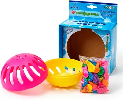 Balón Splash con 42 Globos de Agua | Juego de Verano para Niños +8 Años | Balón de Globos de Agua | Juego Exterior para Playa, Piscina
