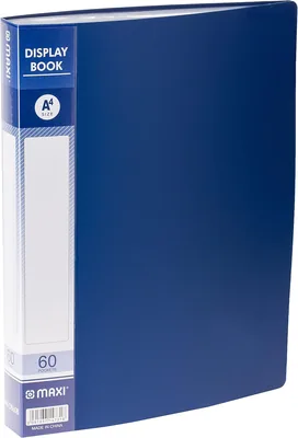 MAXI DISPLAY BOOK 60 POCKET BLUE Best Deal