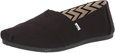 TOMS Alpargata Cotton Canvas Dames Navy Espadrilles Best Deal