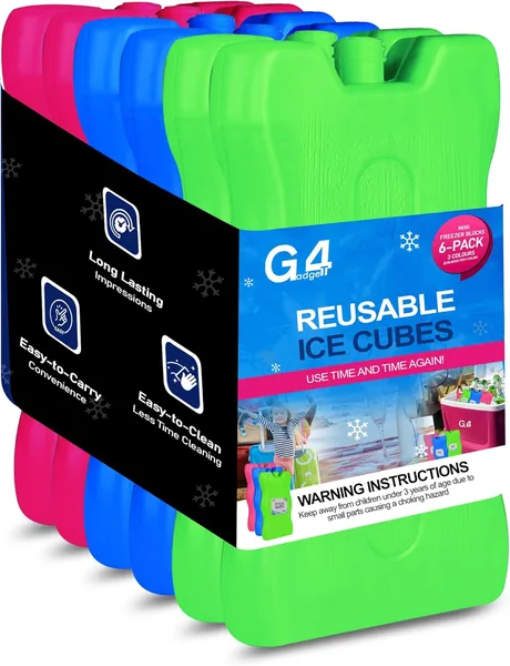 G4GADGET 16cm Freezer Blocks - Pack of 4