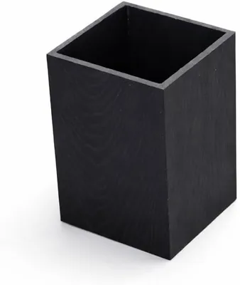 Bote de Basura de Madera Compacto para Cocina y Baño - Negro (70% Off)