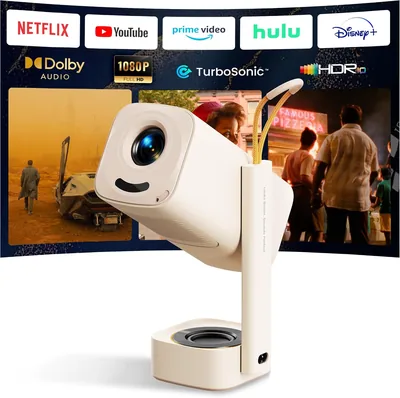 YABER T1 Pro2 Portable Projector - 1080P HDR