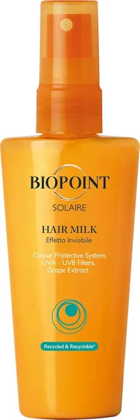 Biopoint Solaire Hair Milk, Sun Protection Spray for Hair