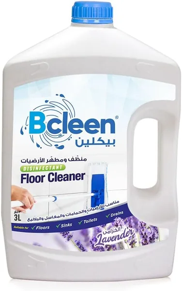 Bcleen Disinfectant Floor Cleaner Lavender 3L