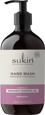 SUKIN Cleansing Hand Wash Bergamot & Patchouli 500ml Best Deal
