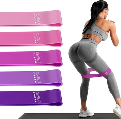 Resistens loopträningsband, hemfitnessband, stretch & styrka, fysikalisk terapi, elastisk träningsband - 24% Off