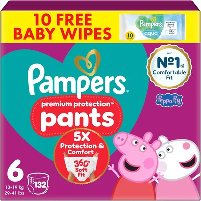 Pampers Premium Protection Nappy Pants Size 6