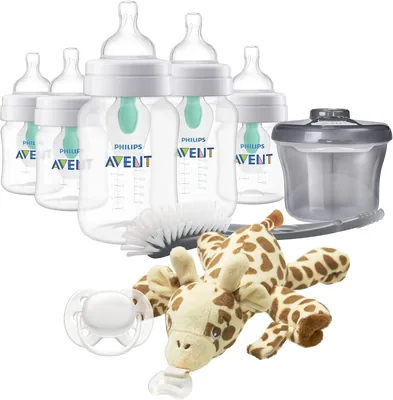 Philips AVENT Anti-Colic Bottle with AirFree Vent Newborn Set, SCD306/10 Best Deal