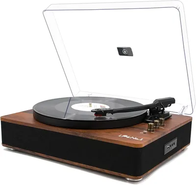 LP&NO.1 9-in-1 Bluetooth Vinyl Record Player Best Deal