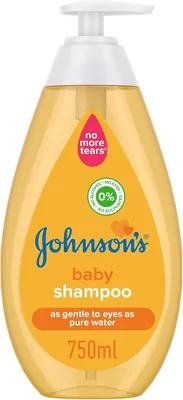 Johnson's Baby Shampoo NO MORE TEARS 750ml - Pure Mild 45% Off