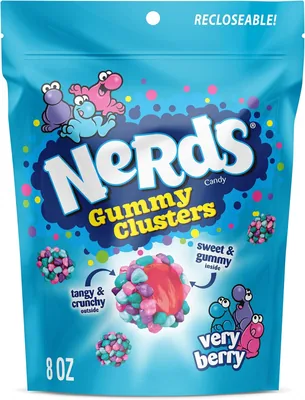 Gomitas Nerds en racimos, 8 Onzas