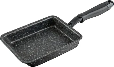 ワヘイ フリーズ ダブル マーブル α RB-2119 タマゴ焼き エッグパン、5.1 x 7.1インチ (13 x 18 cm)、誘導対応、ガス、PFOAフリー