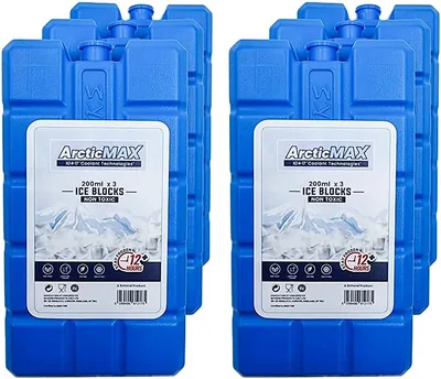 Ice Blocks 200ml x6 15% Off - Long Lasting Coolant