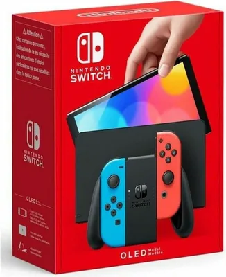 Nintendo Switch Console OLED, Neon Red/Blue Joycon - Best Deal