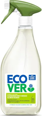 Ecover Universell Reinigingsspray, Effektiv för alla surfacer, Lemongrass och Orangetid, Ta bort filt och smut