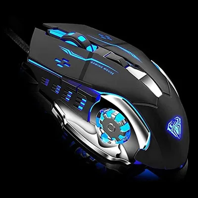 ماوس ألعاب Aula S20 بدقة 3200 بكسل LED للتكبير - عرض خاص: 36% تخفيض