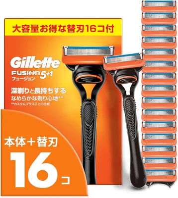 Gillette Fusion Razor 16 Blade Refills - Save 17% Off