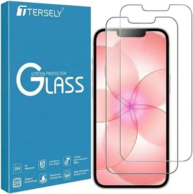 T Tersely 2 Pack Tempered Glass Screen Protector iPhone 17e/16e & More