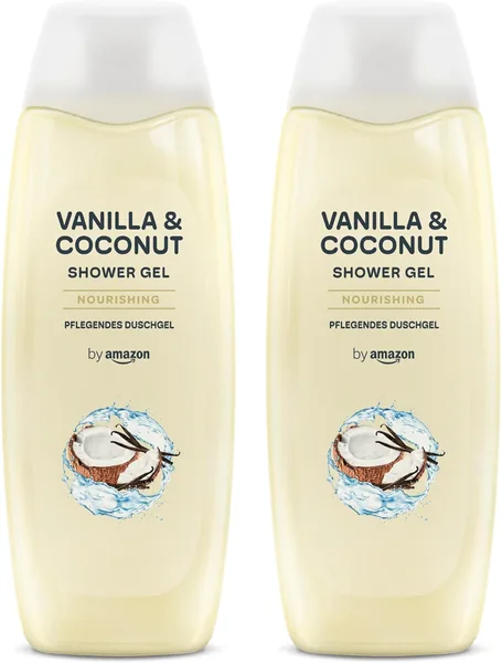 by Amazon Vanilla and Coconut Shower Gel (2 x 500 ml)