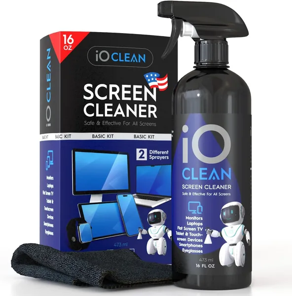 Screen Cleaner Spray (16oz) Best Large Cleaning Kit