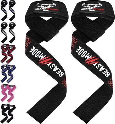 BEAST RAGE Opaski na nadgarstki do podnoszenia ciężarów - Najlepsza oferta