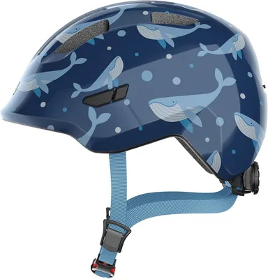 ABUS Smiley 3.0 Barns Cyclhjälm - Low Fit, Vänligt Design med Trådrum - för Flicka och Jonger