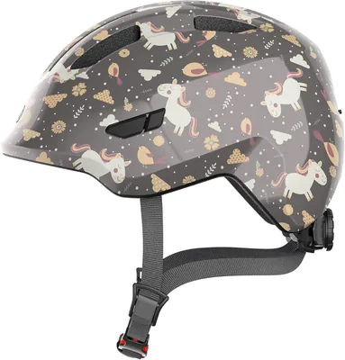 ABUS Smiley 3.0 Kinderhelm - Fietshelm met Lage Pasvorm, Kindvriendelijk Ontwerp en Ruimte voor Vlecht - Voor Meisjes en Jongens