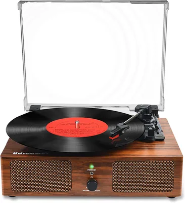 Turntable with Speakers USB Bluetooth - Best Deal
