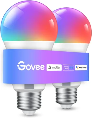 Govee A19 Smart Bulbs 800 Lumen - 24% Off
