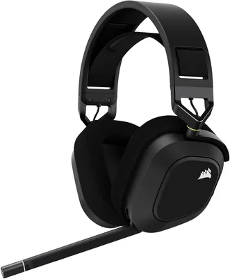 Corsair HS80 RGB Wireless Premium Gaming Headset mit Dolby Atmos Audio, Omnidirektionalem Mikrofon, 18 m Reichweite, bis zu 20 Std. Akkulaufzeit - 24% Rabatt