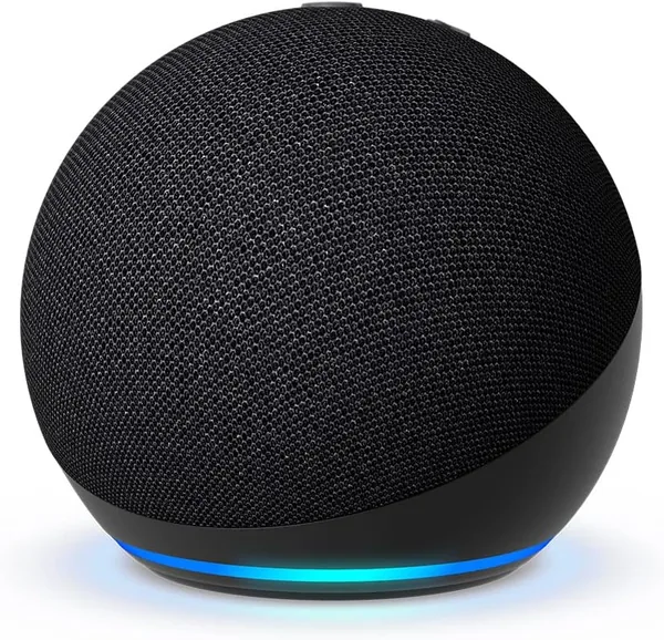 Echo Dot (5th Gen) | smart bluetooth speaker with vibrant sound and Alexa | Use your voice to contro
