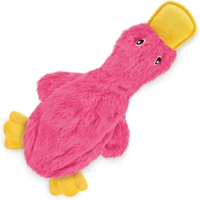 Best Pet Supplies Crinkle Dog Toy - Soft Squeaker Duck