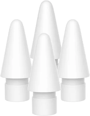 Replacement Nibs for Apple Pencil 2nd Gen iPad Pro - White 4 Pack