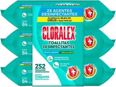 Cloralex Toallitas Desinfectantes 3 Paquetes x 84 piezas cada uno - Ahorra un 5%