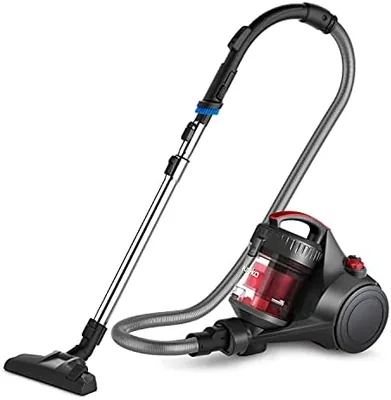Eureka Bagless Canister Vacuum Cleaner, Lightweight Red Best Deal