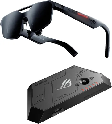 ASUS ROG XREAL R1 AR Gaming Glasses, Large (240Hz, 0.01ms, Micro OLED)